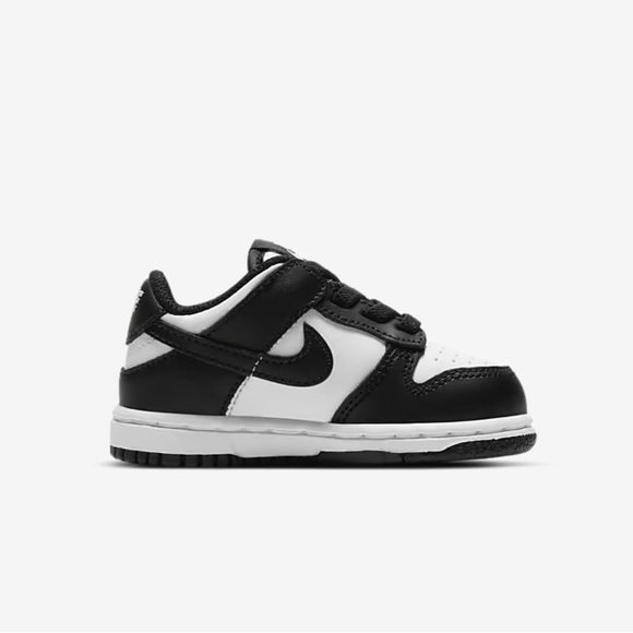 NWT Nike Dunk Low Panda Baby - Picture 6 of 14